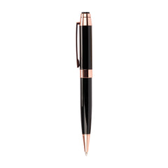 Set de Escritura "THORTON" negro con detalles encobrizados.