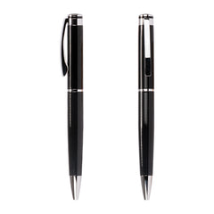 Bolígrafo ejecutivo "DARK" en estuche rígido negro.