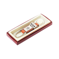 Llavero de Metal Eco-Cuero Premium