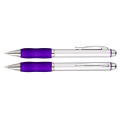 Bolígrafo Plástico Qasar Silver