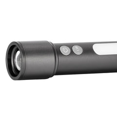 USB Linterna Táctica y lámpara recargable "HOOK" 15-en-1