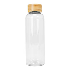 Botella PET tapa bamboo "AINOA" 550cc