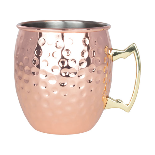 Set "Moscow Mule" encobrizado 500cc. c/u