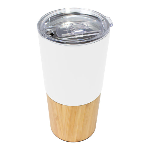 Mug metálico/bamboo "AURUS" 500cc