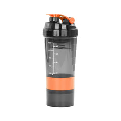 Vaso Gym para batidos proteína "SHAKE", con 4 compartimentos.