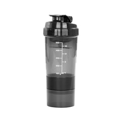 Vaso Gym para batidos proteína "SHAKE", con 4 compartimentos.