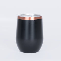 Vaso térmico negro/encobrizado "LEEDS" 350cc
