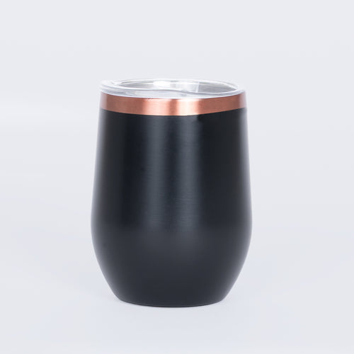 Vaso térmico negro/encobrizado "LEEDS" 350cc