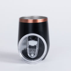 Vaso térmico negro/encobrizado "LEEDS" 350cc