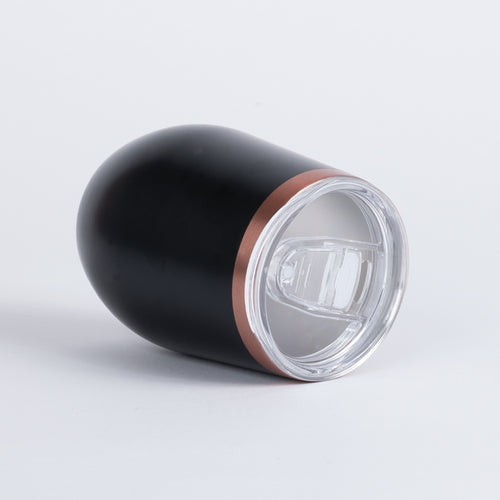 Vaso térmico negro/encobrizado "LEEDS" 350cc