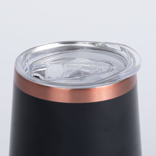 Vaso térmico negro/encobrizado "LEEDS" 350cc