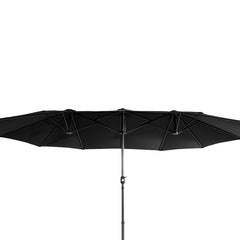 Quitasol ovalado "Twins" 4.55x2.7M