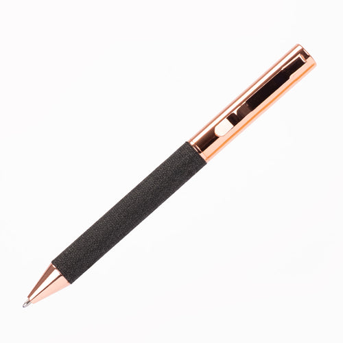 Set de Regalo "MINE" negro con detalles encobrizados.