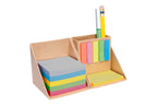 SET DE ESCRITORIO "SQUARE" color Cartón