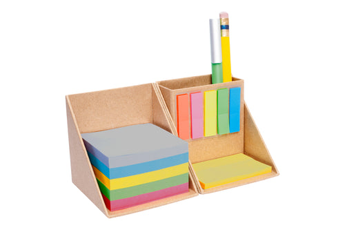 SET DE ESCRITORIO "SQUARE" color Cartón
