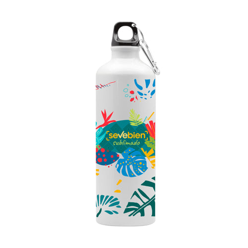Botella sublimable "REX" color Blanco