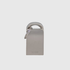 USB 2.0 Mini-Pendrive "Lock" de Acero inoxidable 32GB