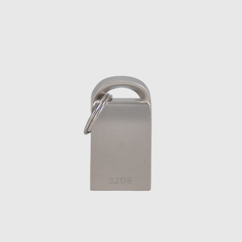 USB 2.0 Mini-Pendrive "Lock" de Acero inoxidable 32GB