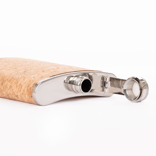 Petaca licorera "CORK" 8 oz