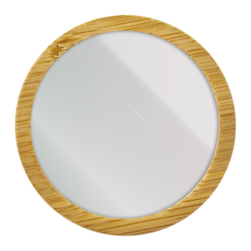 ESPEJO DE BAMBÚ CIRCULAR ¨BELLA¨ color Madera