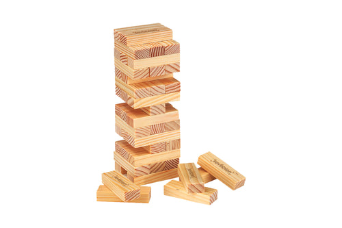JUEGO DE HABILIDAD "JENGA"  color Madera