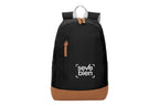 MOCHILA "NEW SPORT" color Negro + Beige