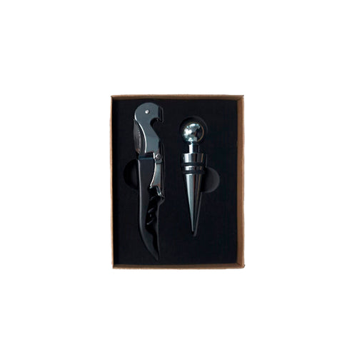 SET DE VINOS "MARQUIS" color Negro