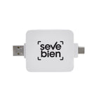 Adaptador HUB multipuerto "HUBERT" color Blanco