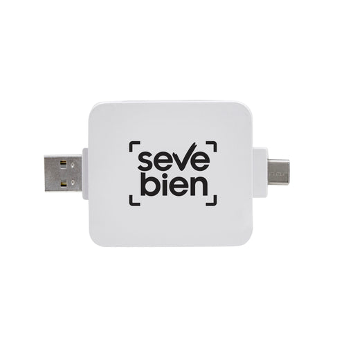 Adaptador HUB multipuerto "HUBERT" color Blanco