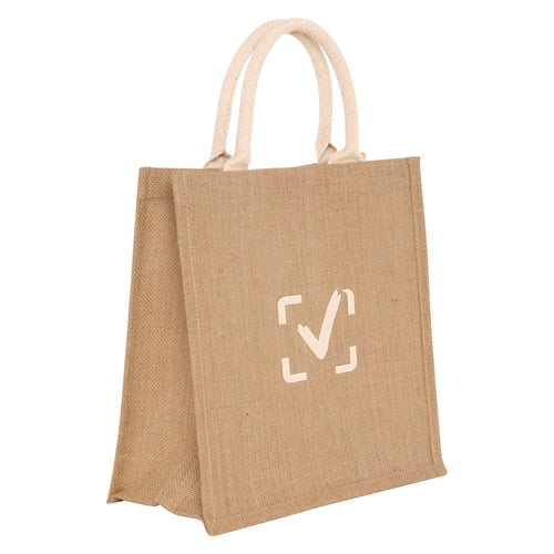Bolsa de yute "YEYE" color Natural