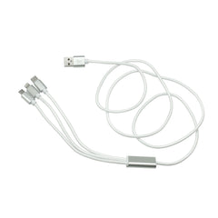 Cable con adaptador "MADISON" color Blanco