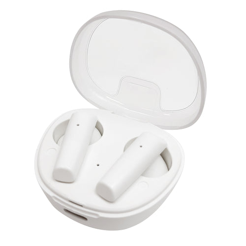 Auriculares bluetooth "SHELL" color Blanco