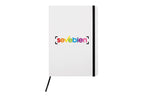 Libreta mediana “White” color Negro