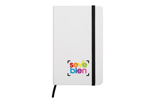 Libreta pequeña “White” color Negro