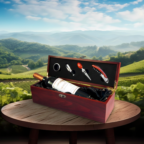 Caja de Madera para Vino